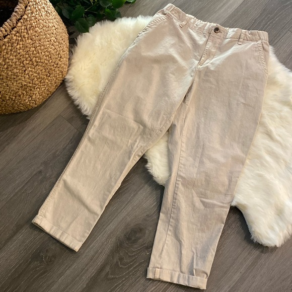 Old Navy Cuffed Khakis - Picture 1 of 3